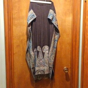 Brown and Paisley Scarf